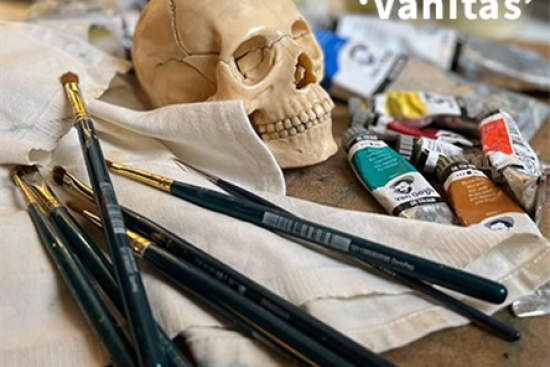 Painting workshop 'Vanitas' I for beginners in oil